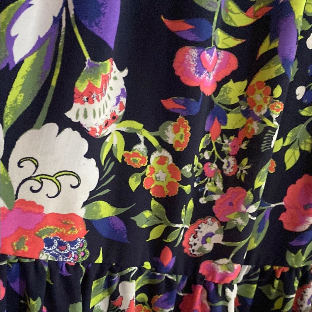 New York &Co Floral Sleeveless Dress size XL - Picture 6 of 14